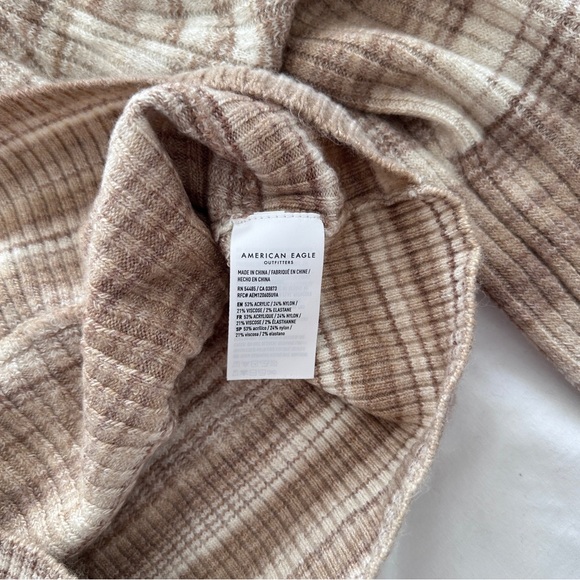 American Eagle Wrap Knit Sweater - Picture 9 of 11